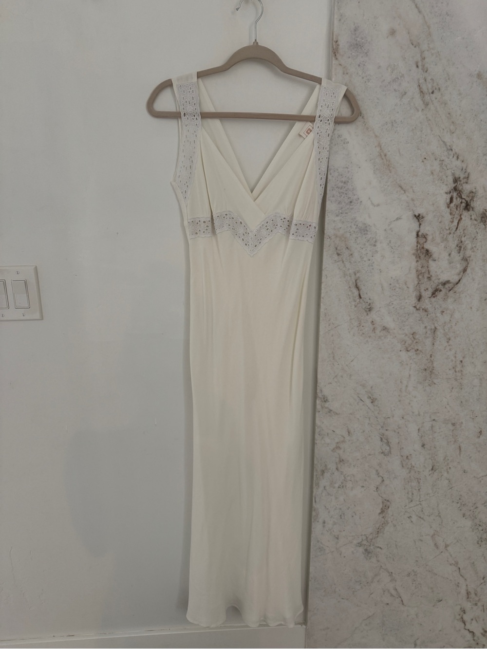 NWT Stone Cold Fox Slippy Slip in White size 0 - Picture 4 of 7
